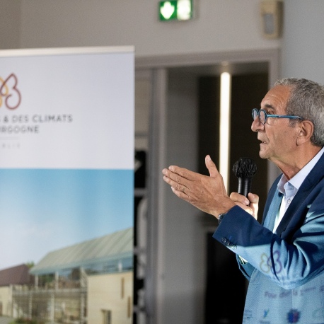1ère pierre de la Cité à Chablis - Patrick Ayache, Vice-président en charge de l'attractivité et du tourisme de la Région BFC