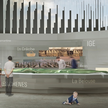 Parcours scénographique - Cité à Mâcon
