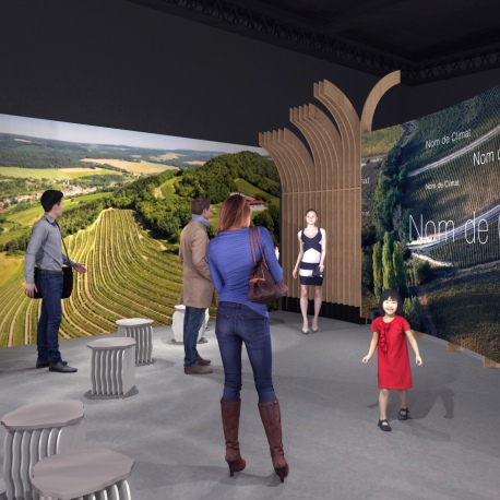 Parcours scénographique - Cité à Beaune