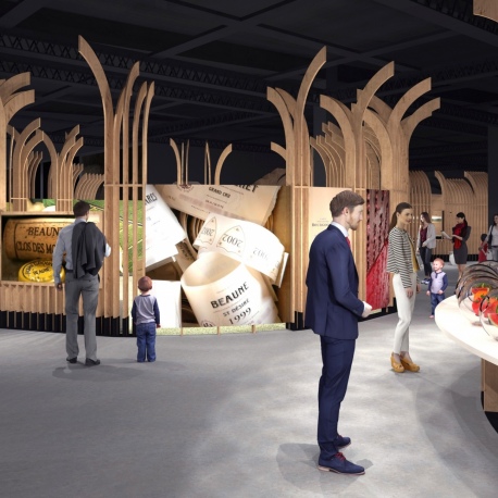 Parcours scénographique - Cité à Beaune