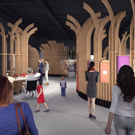 Parcours scénographique - Cité à Beaune