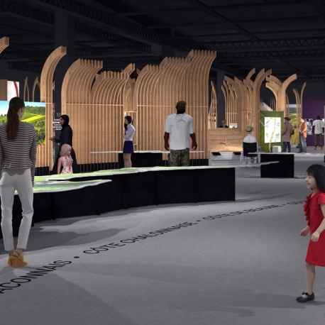 Parcours scénographique - Cité à Beaune