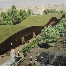 Official presentation of comercial projects at the Cite des vins in Beaune