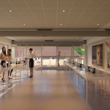 Salle de dégustation - Cité à Chablis