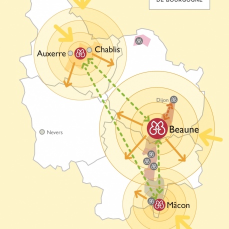 Carte des 3 cités