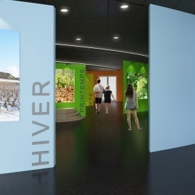 The visitor experience at the Cité des Vins et des Climats de Bourgogne is taking shape.